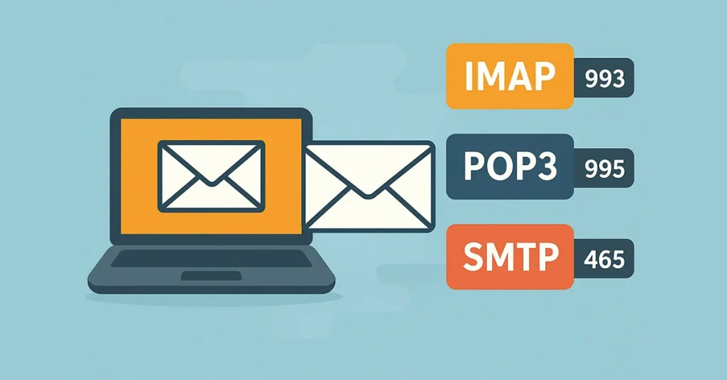 پورت های ایمیل IMAP، POP3 و SMTP چه کاربردی دارند؟